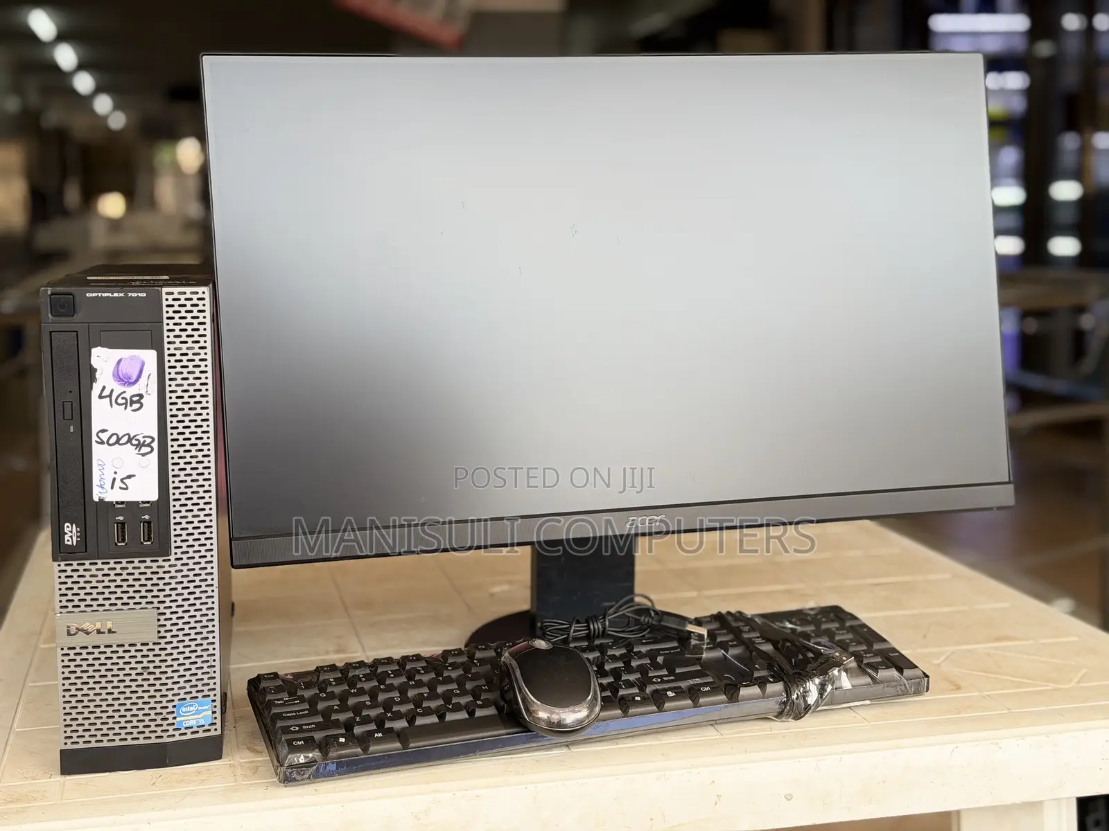 Desktop Computer Dell OptiPlex 3070 8GB Intel Core I5 HDD 500GB