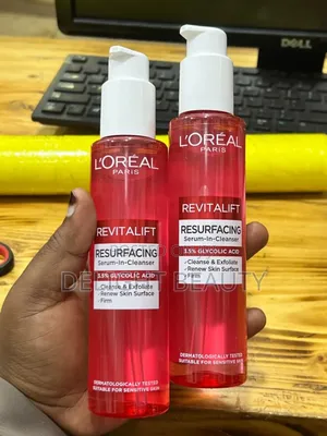 l'Oreal Revitalift Resurfacing Serum in Cleanser 3.5% Glycolic Acid
