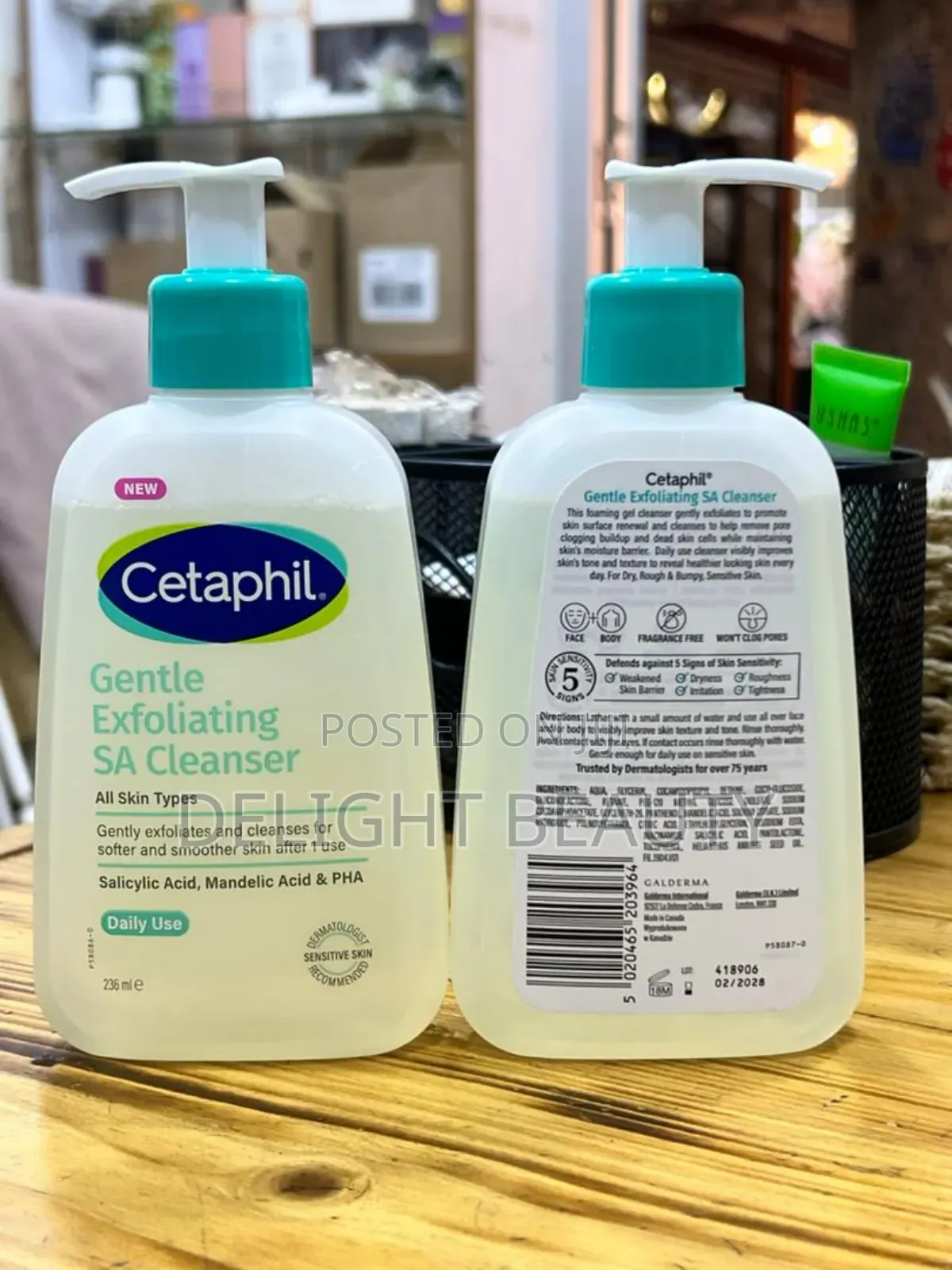 Cetaphil Gentle Exfoliating Sa Cleanser
