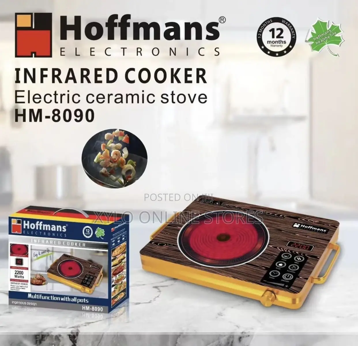 Hoffmans Hm-8090 Infrared Cooker