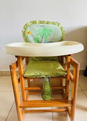 Multi-purpose Wooden Baby Feeding Chair+Study Table Rocking Chair
