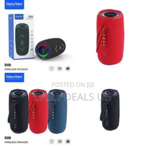 Hainoteko S59 Portable Bluetooth Speaker, Clear Audio