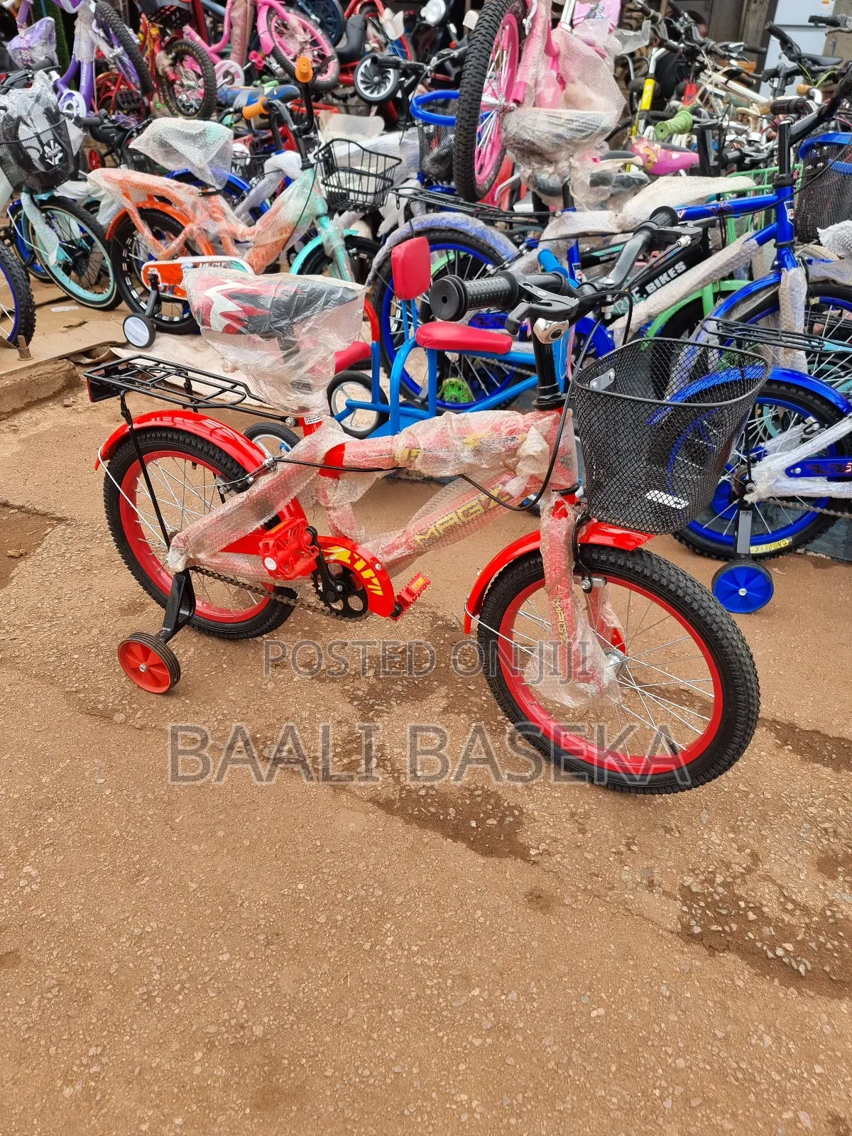Nostalgic Bike/Red/5-7years