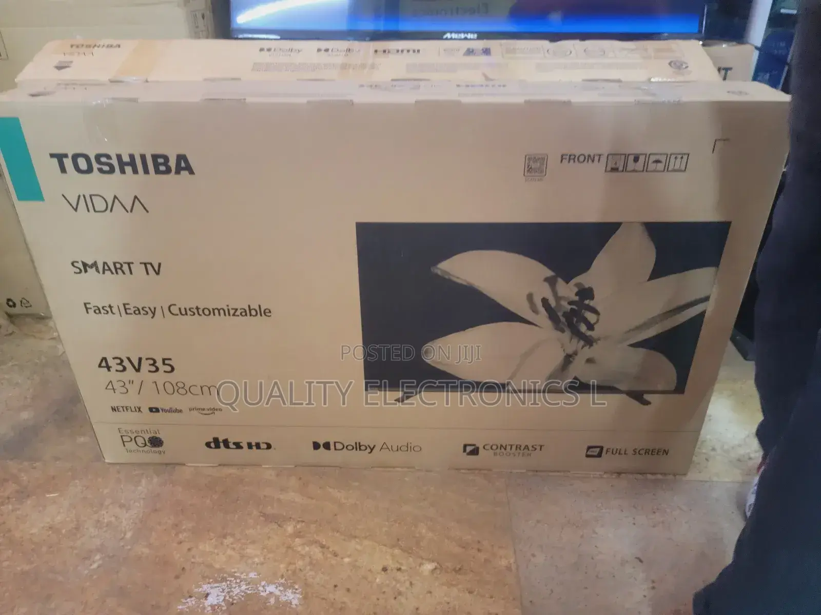 Toshibah 43 Inches Smart Flatscreen