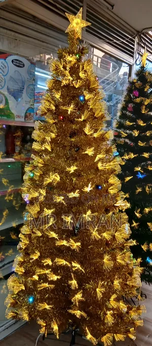 Golden Unique Christmas Tree