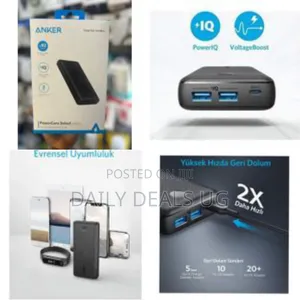 Anker Fast Charge Powercore Select 20000 Mah 2port Qc Power Bank