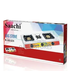 Saachi Triple Gas Stove With Auto Ignition
