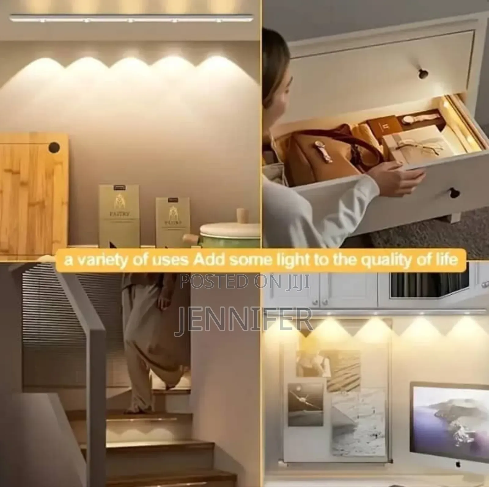 80cm Under Kitchen Cabinet Motion Sensor Light