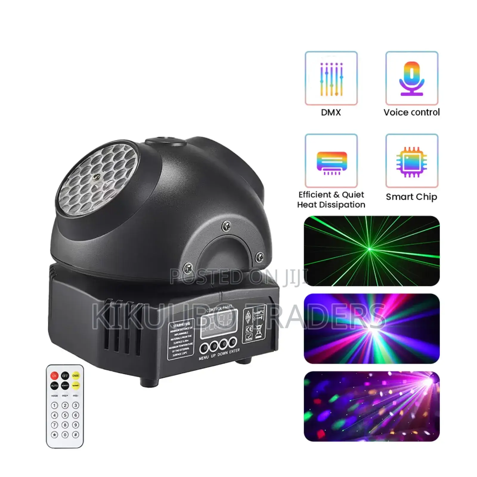 Beetle Baby Moving Head Light, Also Known as a Mini Disco Light