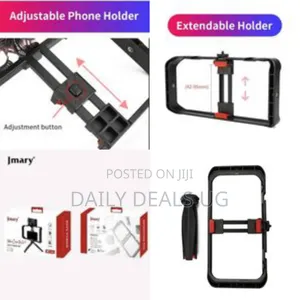 Jmary Handheld Vlogging Video Rig Kit Filmmaking Cage Abs Stabilizer