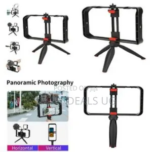 Jmary Handheld Vlogging Video Rig Kit Filmmaking Cage Abs Stabilizer