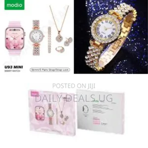 Modio U93 Mini 40 Mm Smart Watch With 3 Pair Strap and Stylish