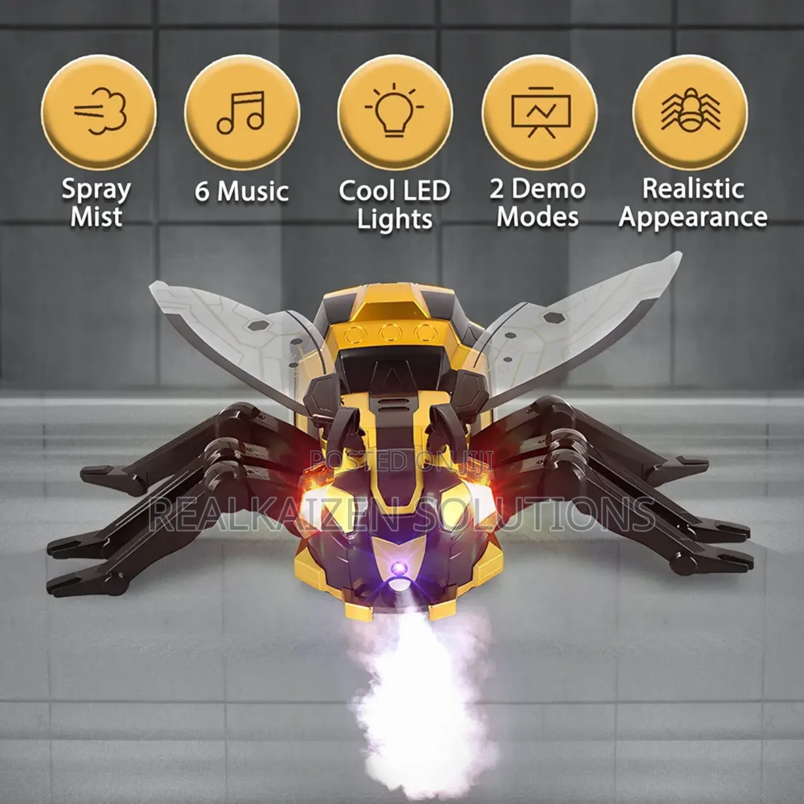 Remote Control Kid Spray Bee Toy