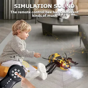 Remote Control Kid Spray Bee Toy