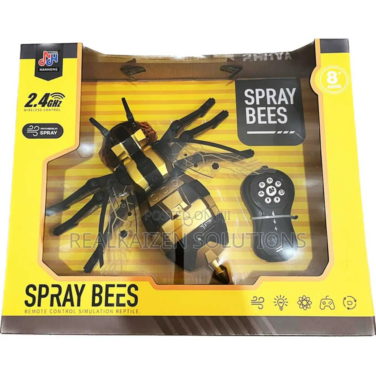 Remote Control Kid Spray Bee Toy
