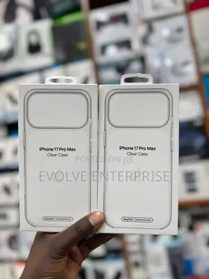 Clear Cases for iPhone 17 Pro Max