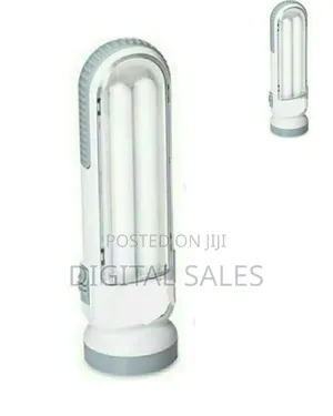 Led Torch With Double Hi-bright Tube Rechargeable
