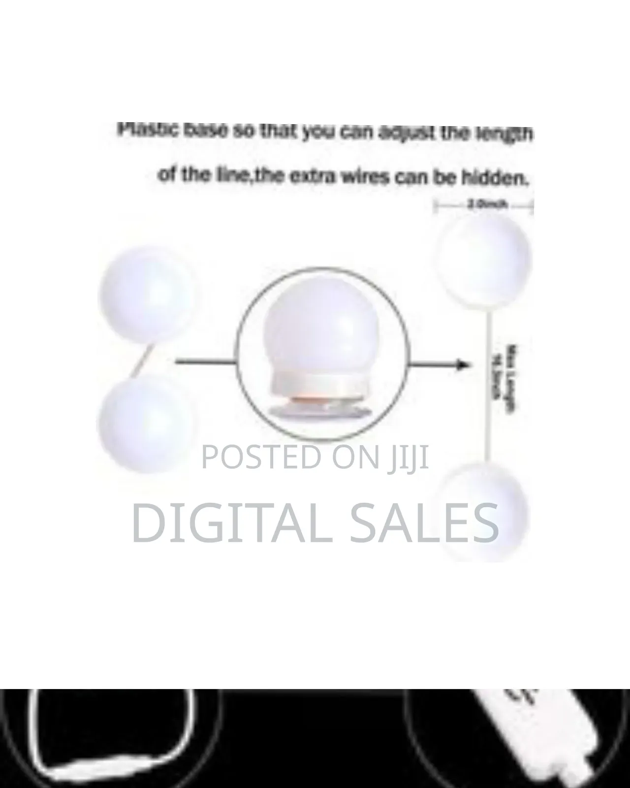 Led Vanity Mirror Lights Kit With 10 Dimmable Bulbs For Makeup Table-