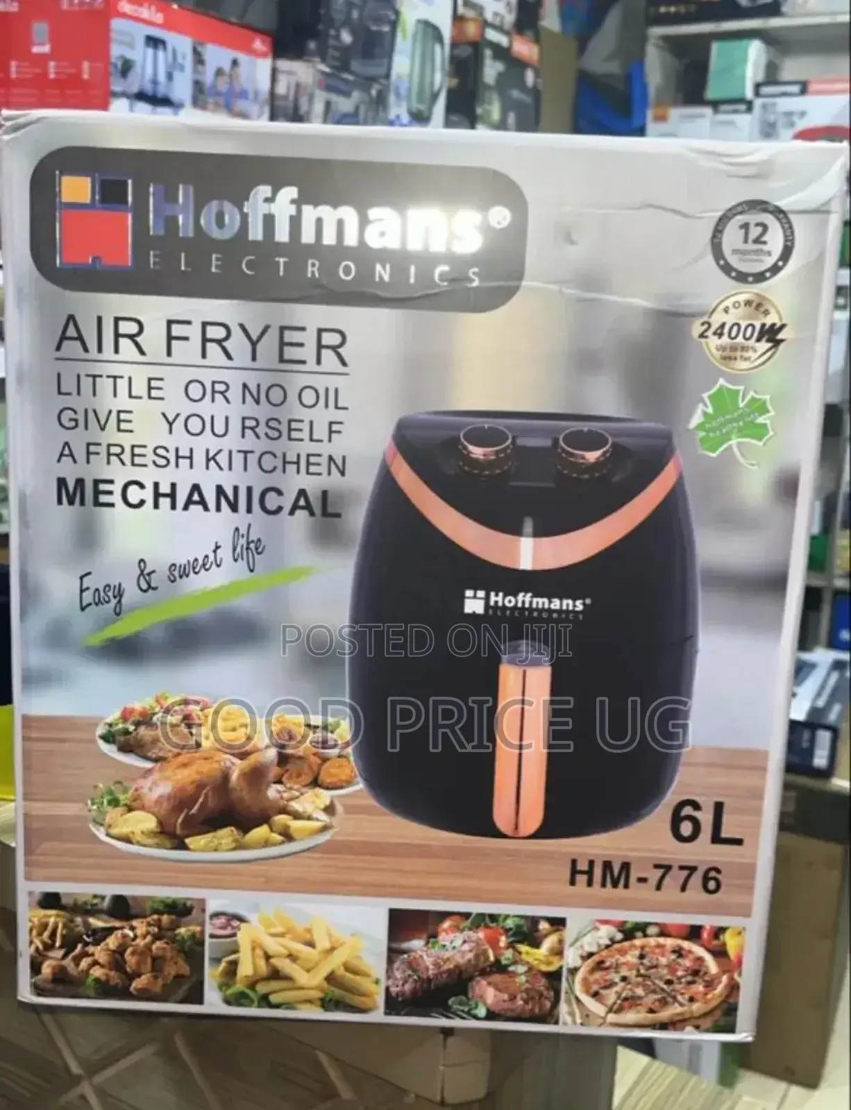 6l Mechanical Airfryer Hoff Hm-776