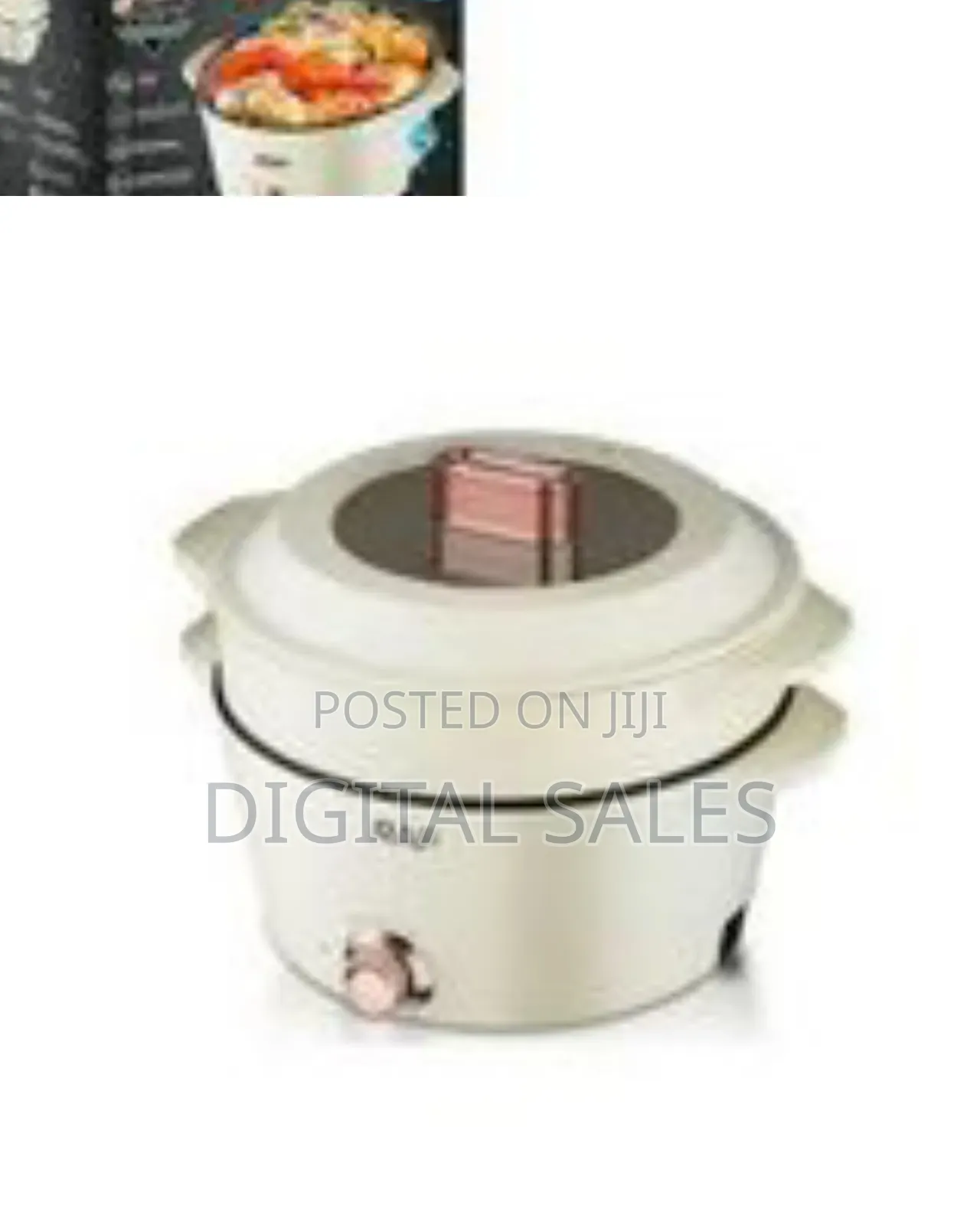 Raf 7 Plus 5 Litres Multipurpose Non-Stick Electric Hot Pot Stew