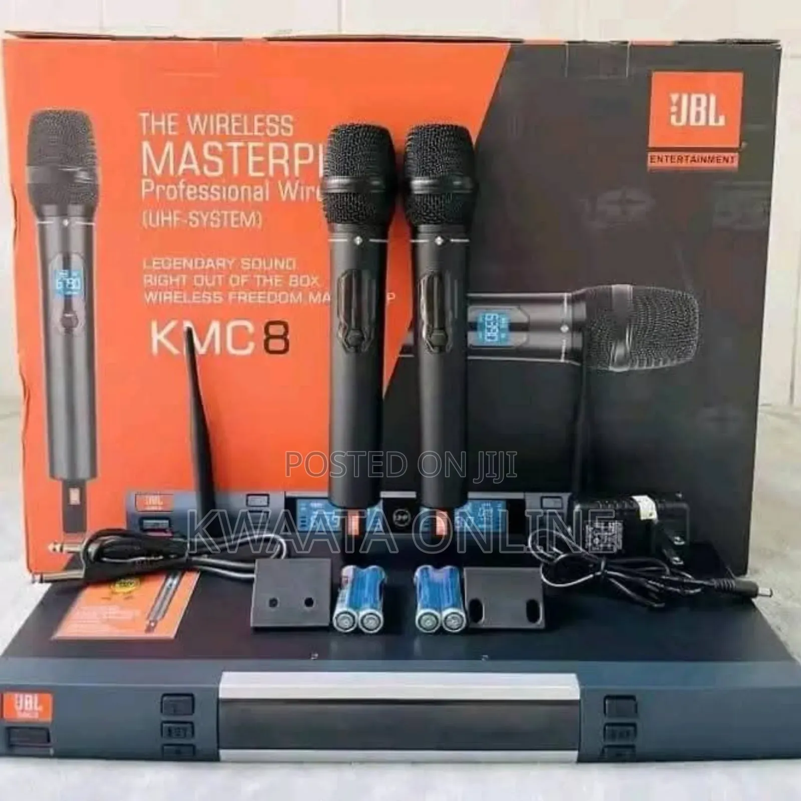 JBL Kmc8 Professional Digital Wireless Microphone System