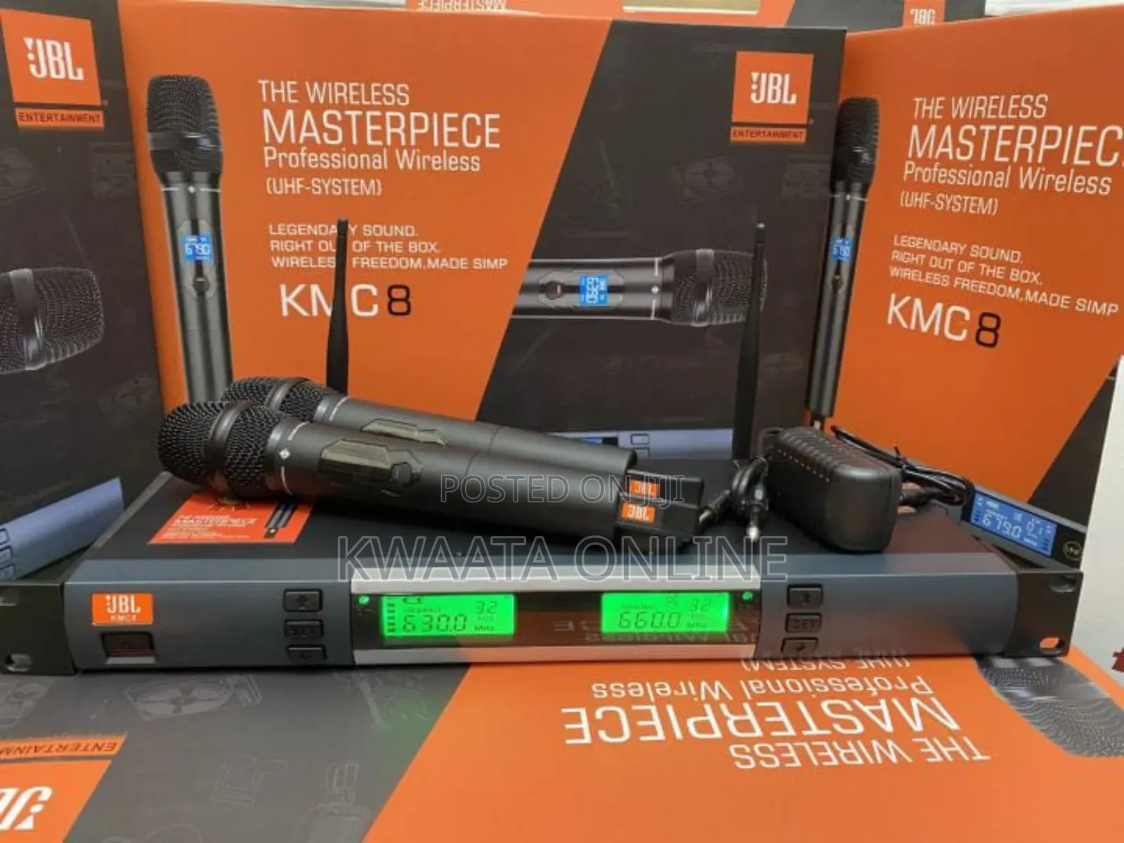 JBL Kmc8 Professional Digital Wireless Microphone System