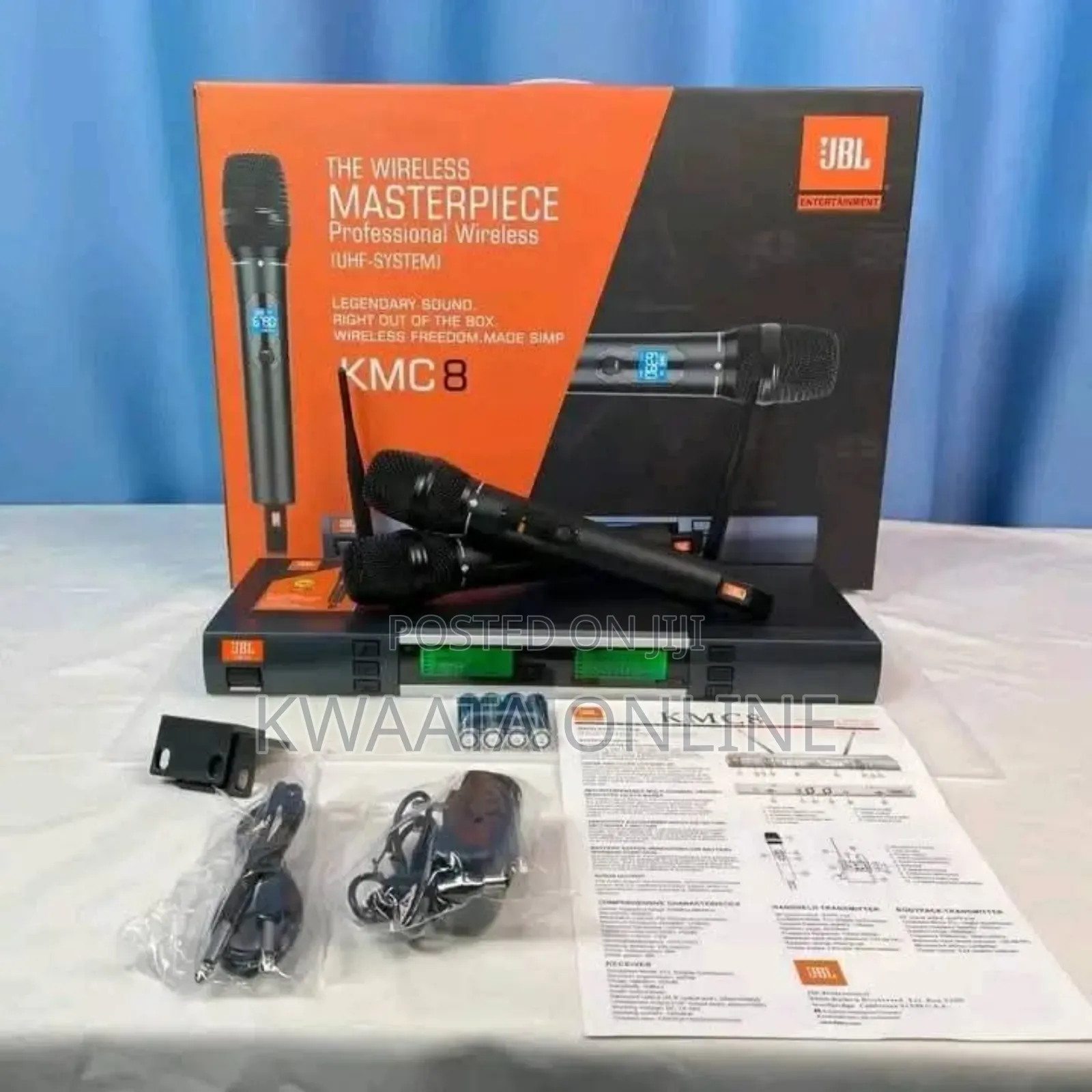 JBL Kmc8 Professional Digital Wireless Microphone System