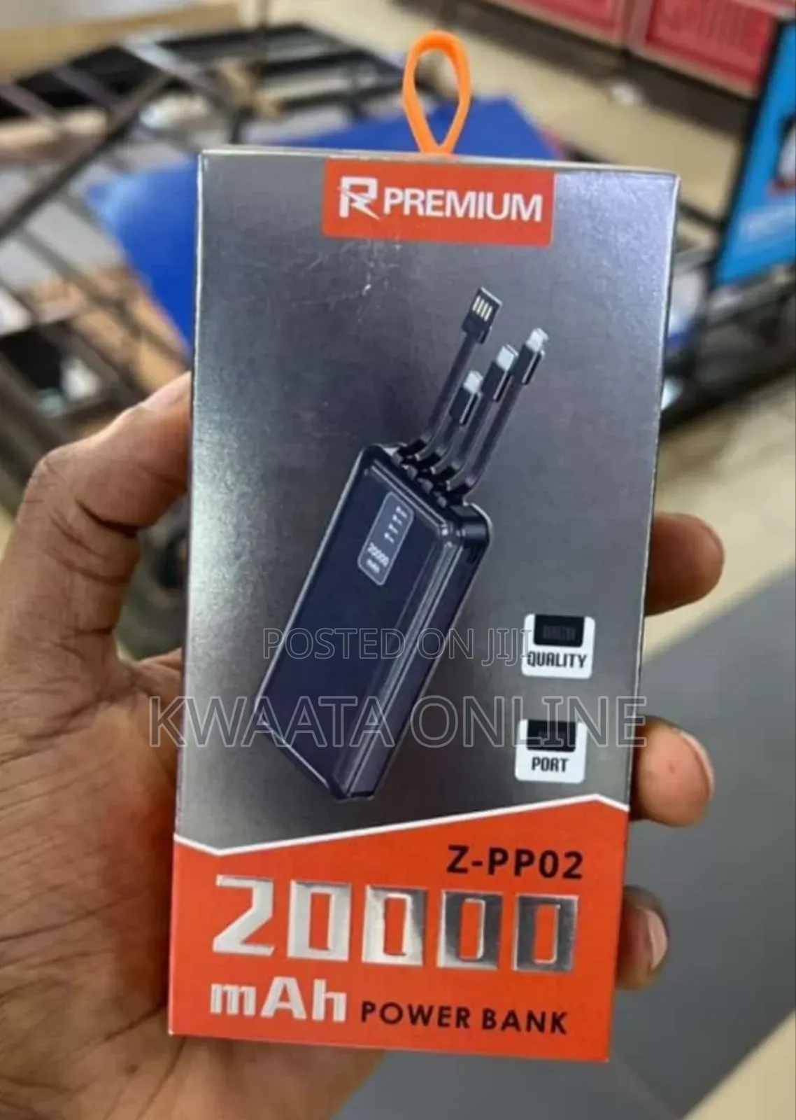Premium Z-Pp02 Power Bank 20000 Mah