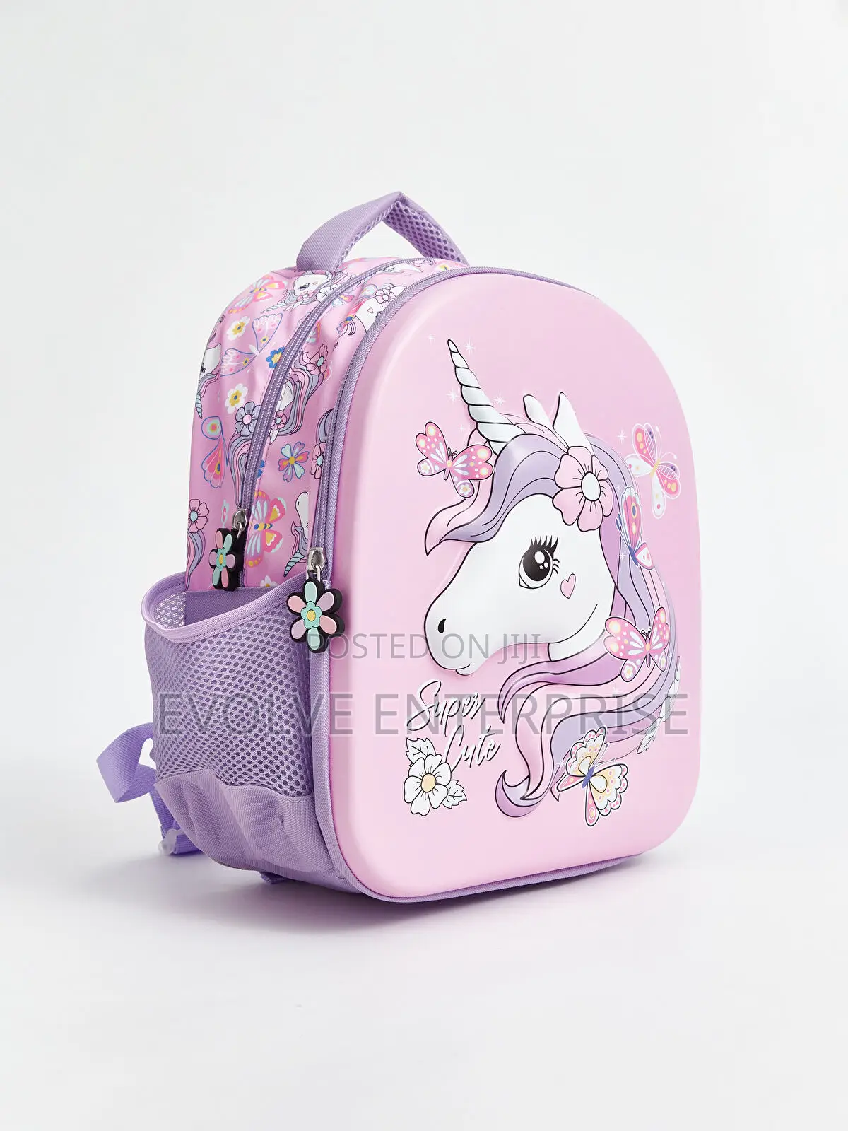 Unicorn Printed Girls' School Bag