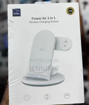 Wiwu Power Air 3 in 1 Wireless Charging Station