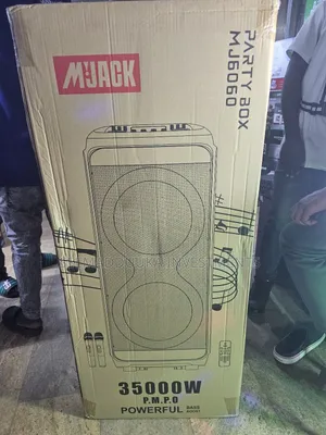 M Jack Mj- 6060 Amplified Rechargablespeakers System