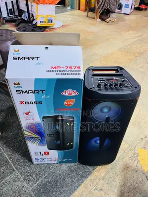 Smartplus Rechargeable Speaker With a Wired Microphone.