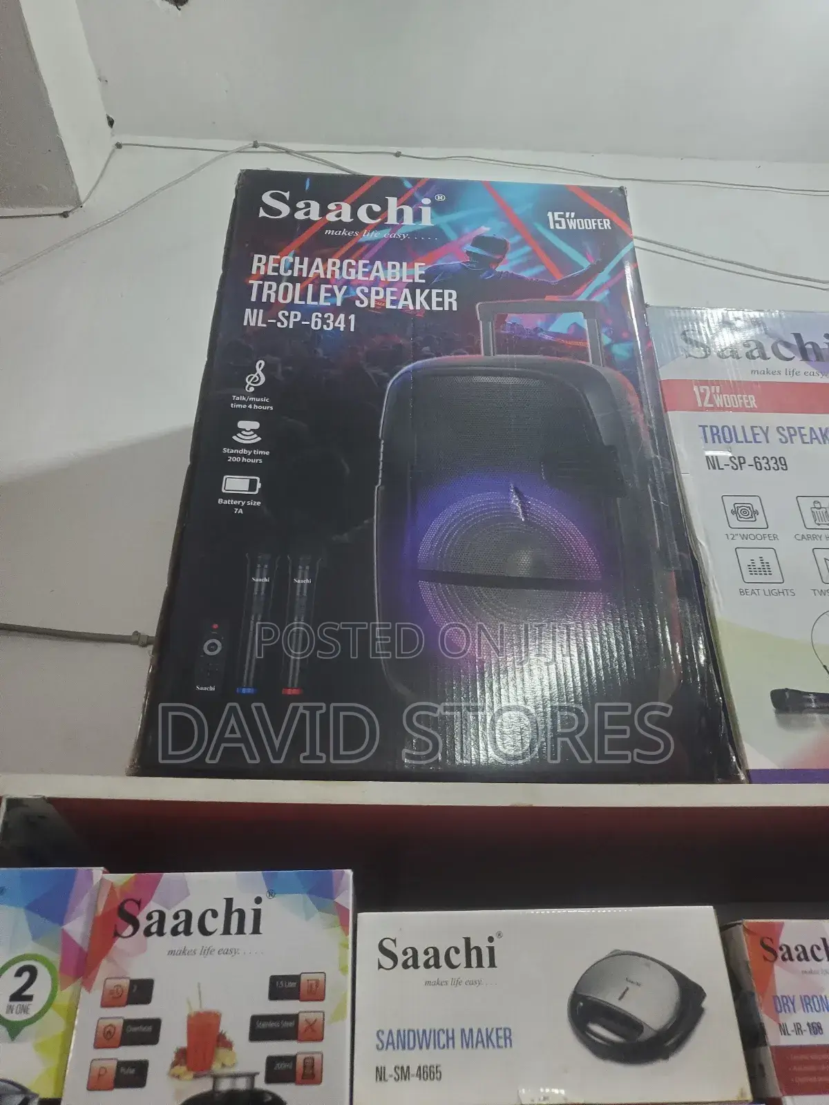 Saachi Rechargeable Speaker Nl-Sp-6341