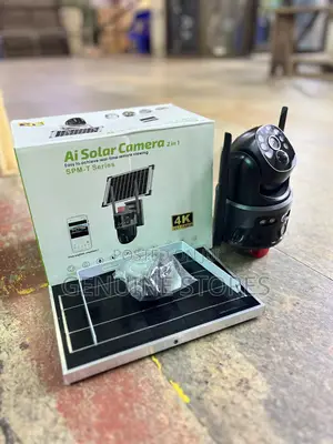 4g Sim Card Camera of 4 Lens With Solar.