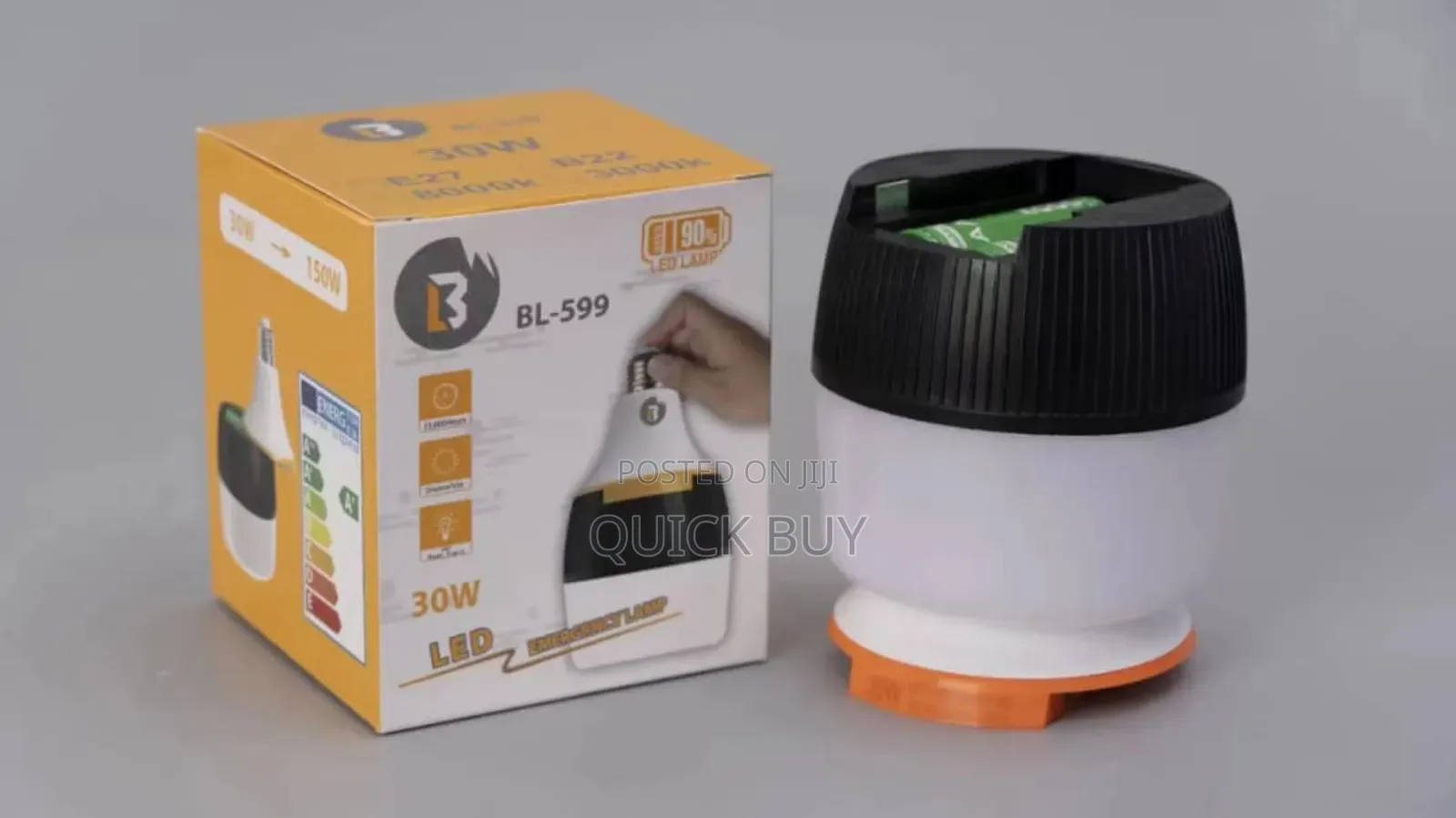 Bl-599 30w Rechargeable Emergency Multifunction Bulb
