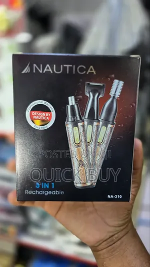 Nautica 3-in-1 Rechargeable Professional Hair Trimmer.