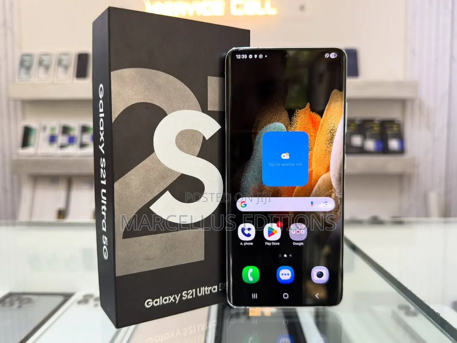 Samsung Galaxy S21 Ultra 5G 128 GB Silver