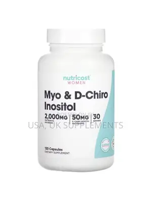 Nutricost Myo and D- Chiro Inositol 2000mg 120capsules