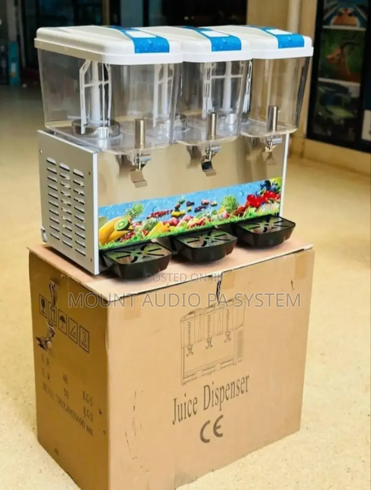 Electric Triple Juice Dispensers