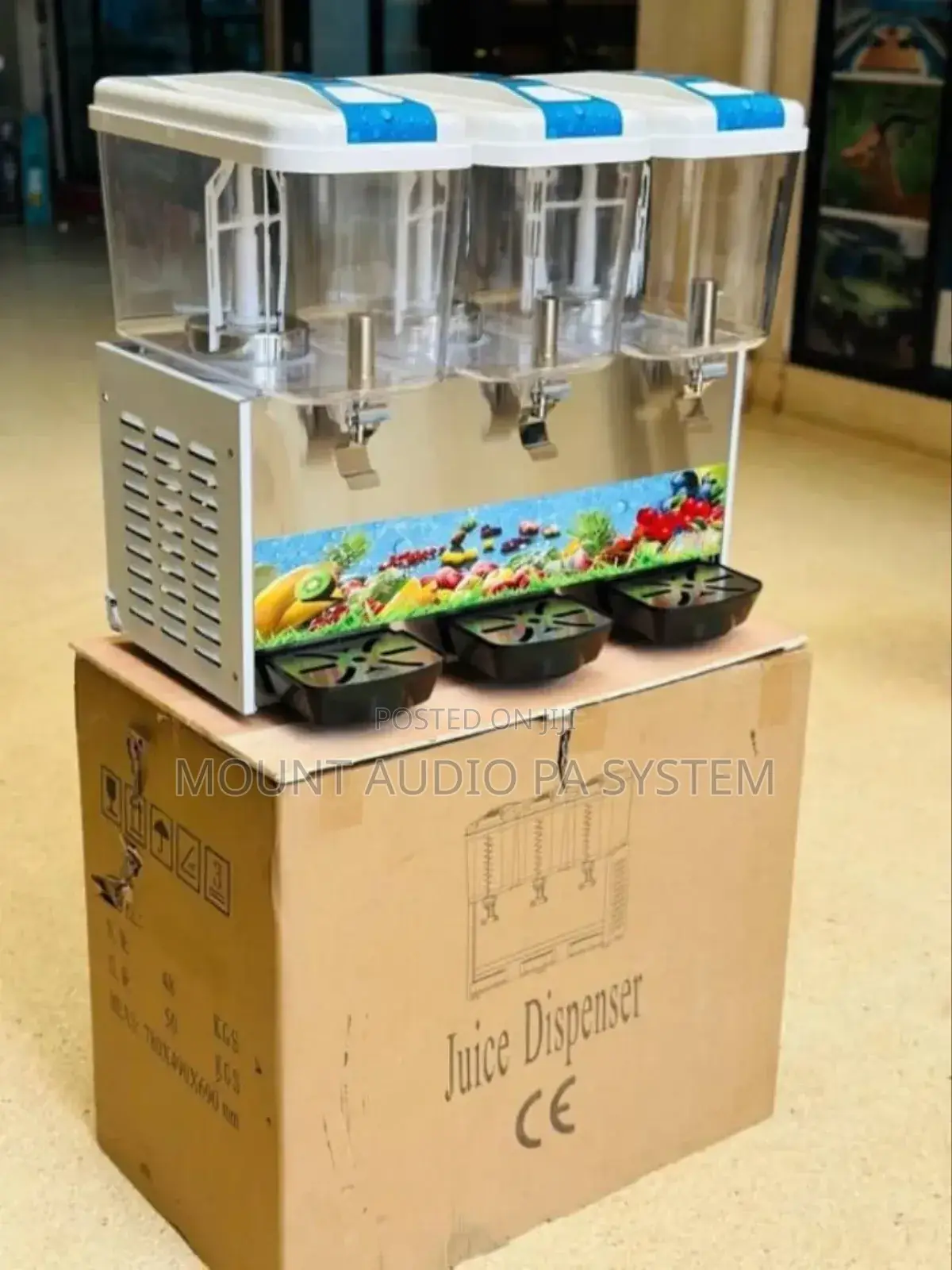 Electric Triple Juice Dispensers