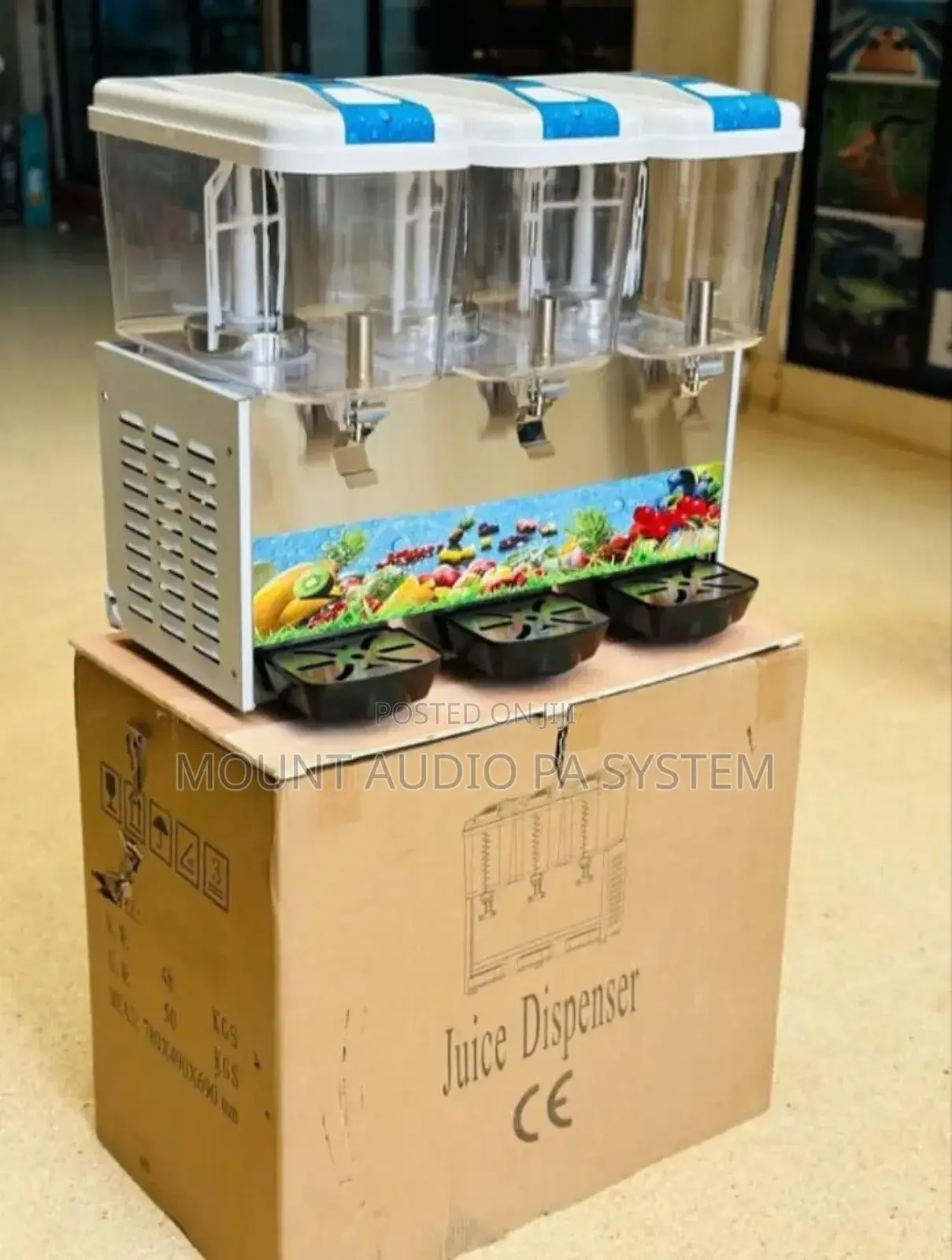 Electric Triple Juice Dispensers
