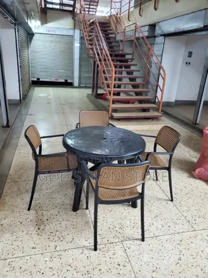 Centre Plastic Table and Chairs Plastic Table and Chairs