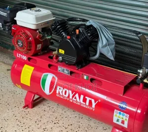 Compressor 100 Litres Engine Gasoline Italia
