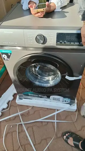 Hisense Full Automatic Washing Machine 9kg Front Loader