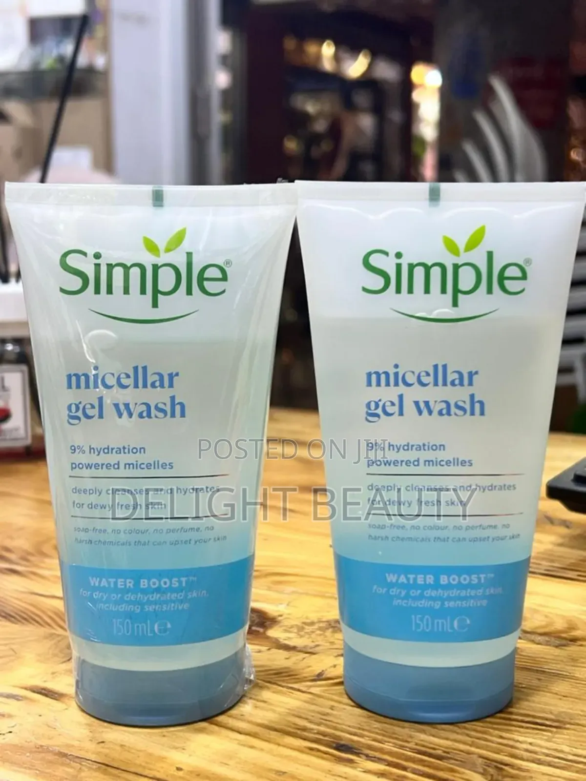 Simple Micellar Gel Facial Wash,