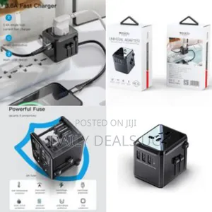 Yesido Type-C Ports Multi-Function Mc10 Universal Travel Adapter