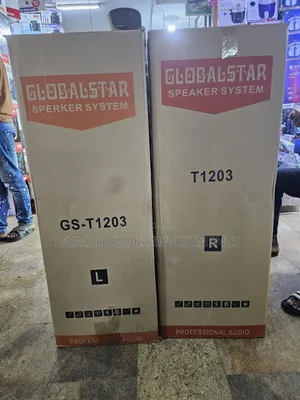Globalstar Gs- T 1203 Amplified Electric Twin Speaker System