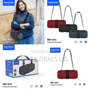 Hainoteko S65 Portable Bluetooth Speaker With Power Bank Function