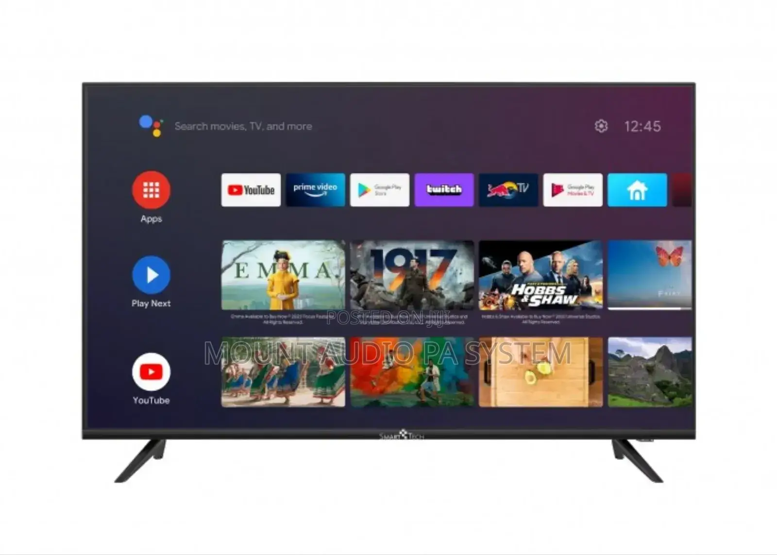 Hisense Smart Tv 43" Flameless A6