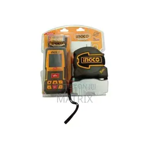 Ingco Laser Distance Detector Kit (70m and 5m Tape)
